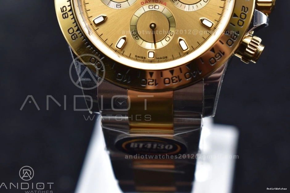 OnTrend 904L Case YG 116503 SS 736 BTF Best Dial Bracelet SA 1:1 Daytona and Edition 0303